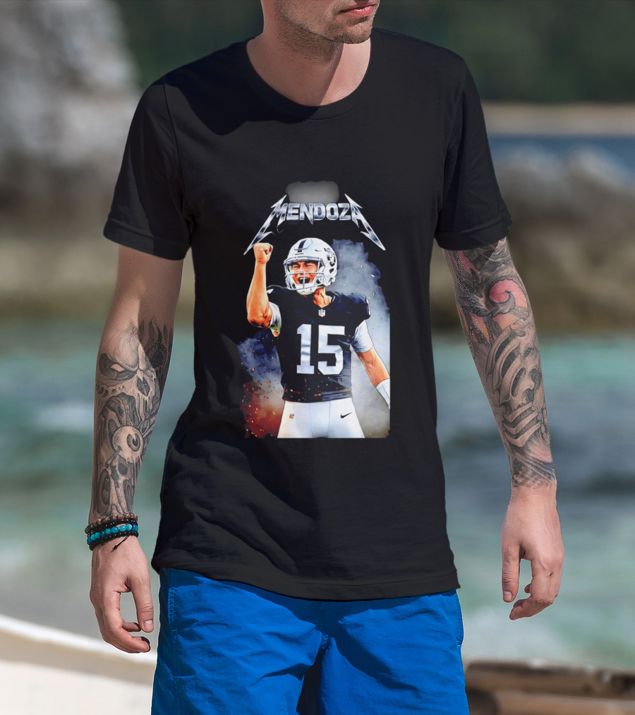 Mendoza Las Vegas Raiders 2026 Draft Fan Gear T-Shirt