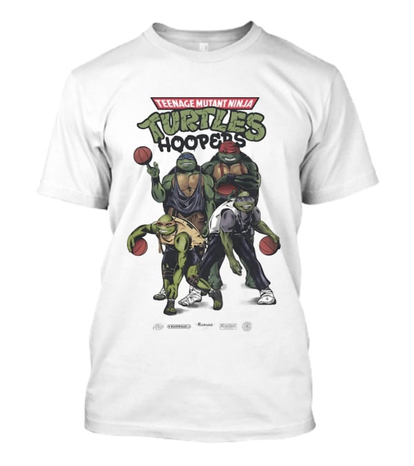 Teenage Mutant Ninja Turtles Hoopers Basketball Crossover New York Knicks T-Shirt