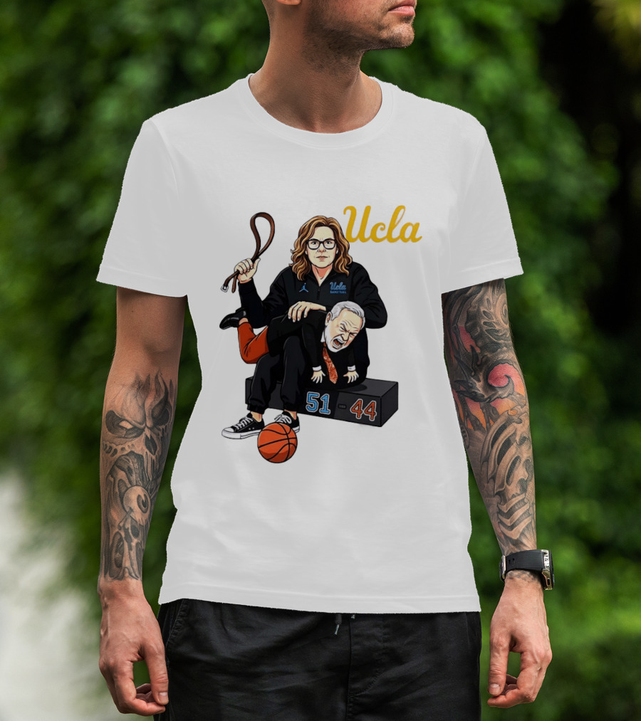 UCLA Bruins Cori Close Vs Vic Schaefer Texas Longhorns 2026 Women's NCAA Tournament Score 51 44 T-Shirt