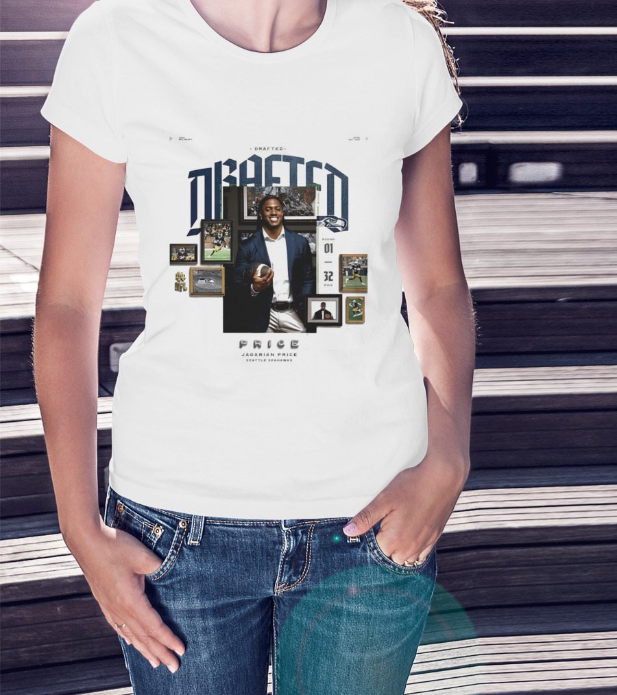 Seattle Seahawk 2026 Drafted Jadarian Price Football Highlights NFL T-Shirt