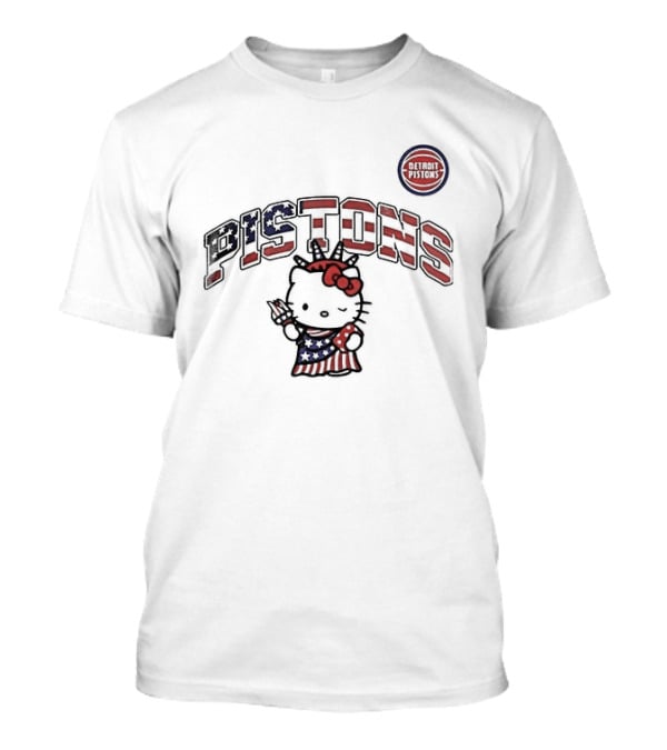 Golden State Warriors X Hello Kitty Independence Day Party Like It’s 1776 T-Shirt