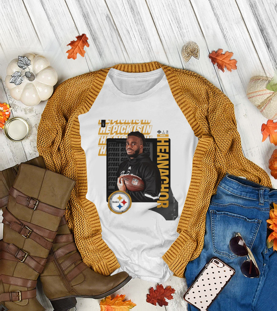 Max Iheanachor Steelers NFL Draft Round 1 Pick 21 2026 T-Shirt