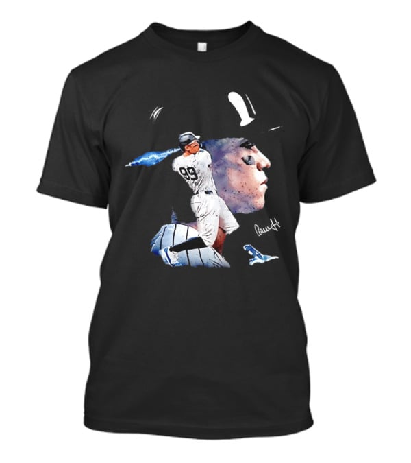 Aaron Judge New York Yankees Baseball Comic Art Jersey Number 99 T-Shirt