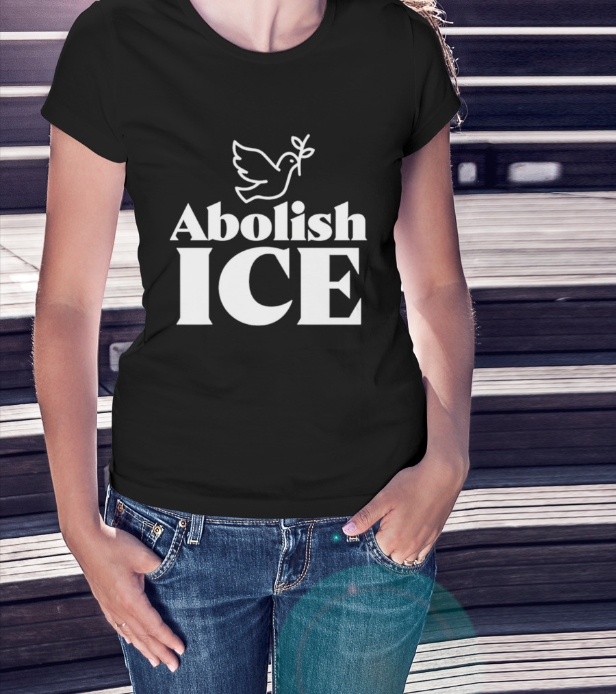 Abolish ICE 2026 Dove And Peace T-Shirt