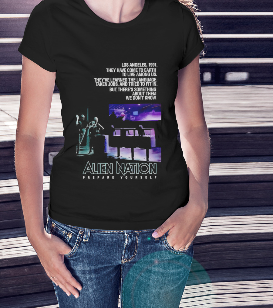 Alien Nation Prepare Yourself Sci Fi Movie Los Angeles 1991 T-Shirt