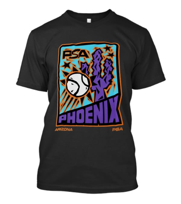 Phoenix Suns PSA Cactus Basketball Stars Arizona T-Shirt