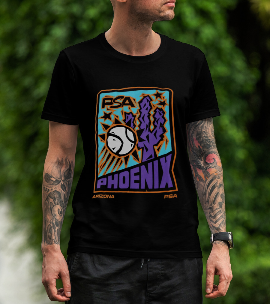 Phoenix Suns PSA Cactus Basketball Stars Arizona T-Shirt