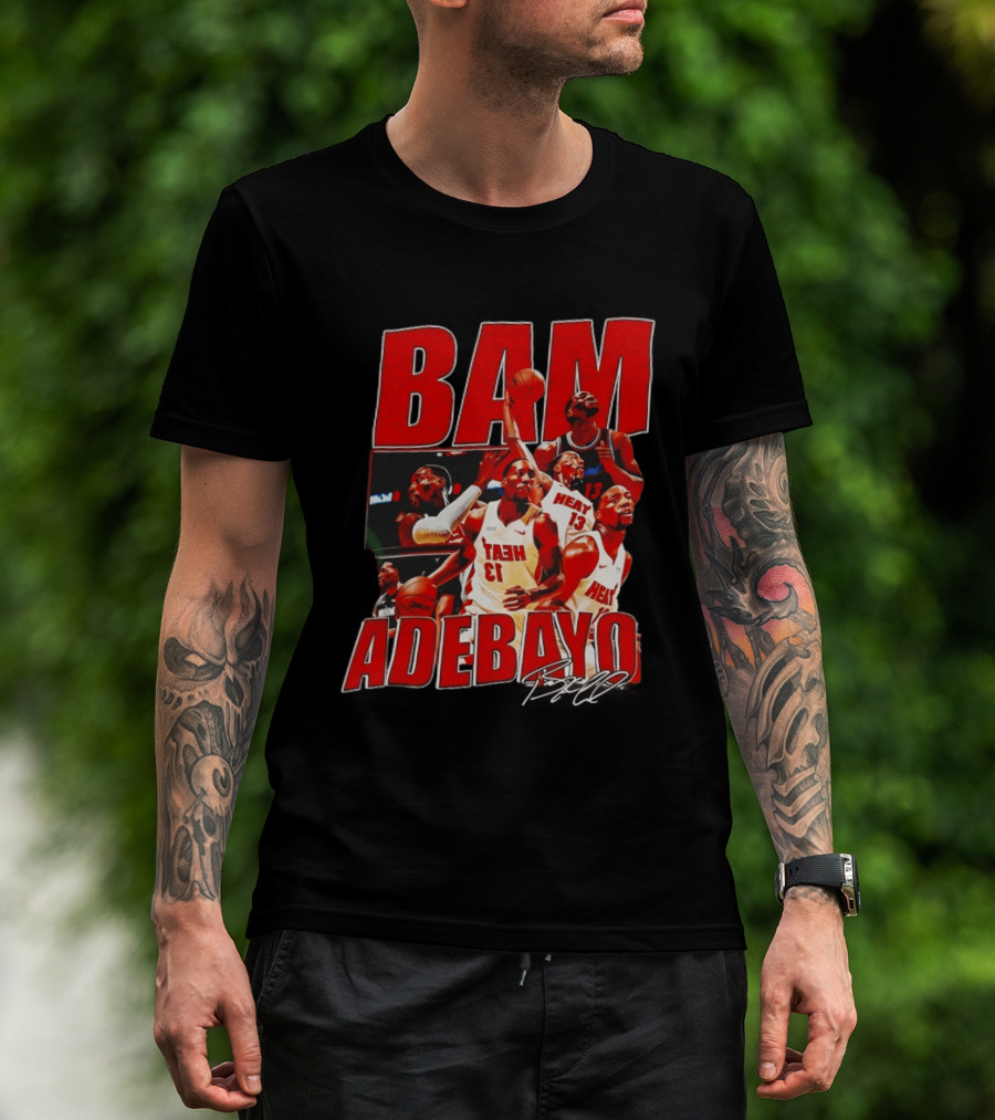 Bam Adebayo Heat Basketball Highlights And Scoring Feat T-Shirt