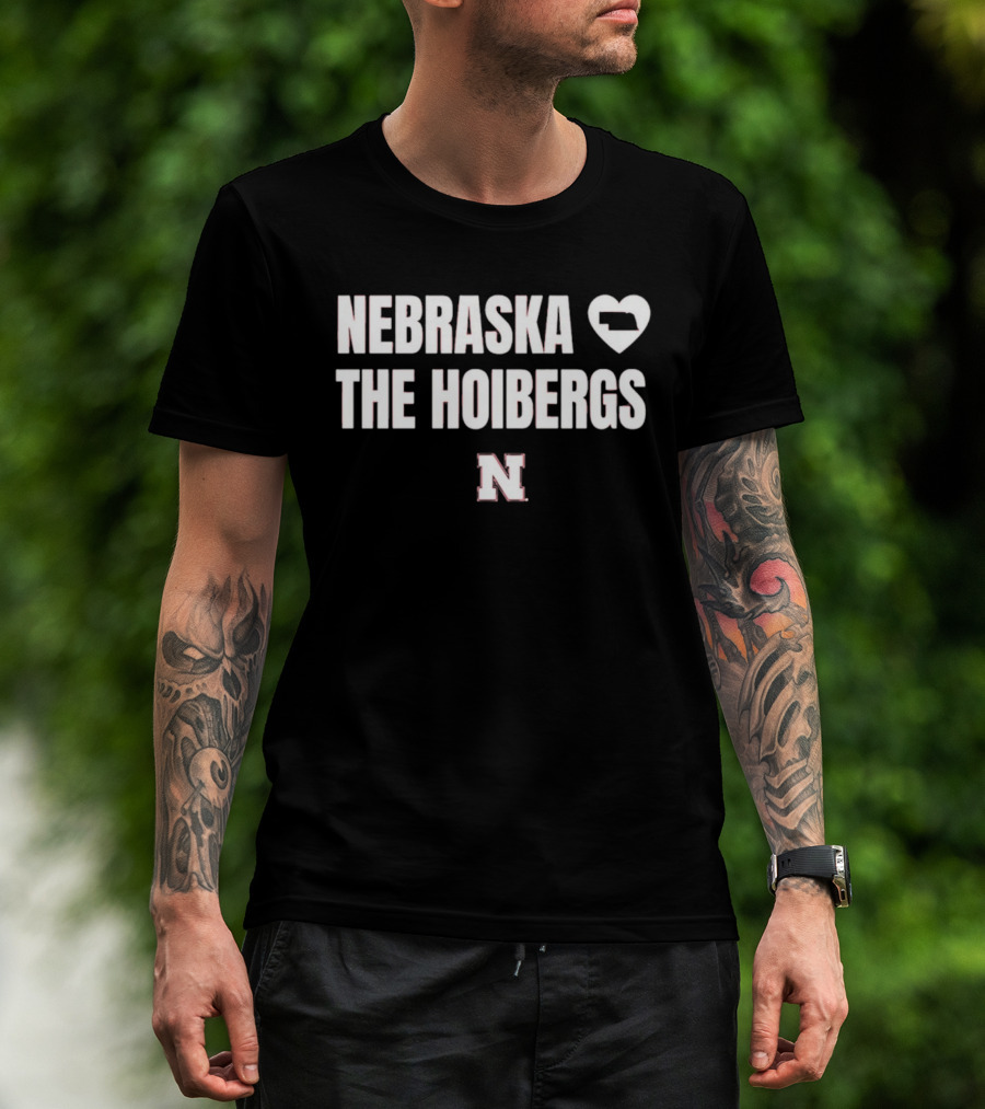 Nebraska Heart The Hoibergs N T-Shirt