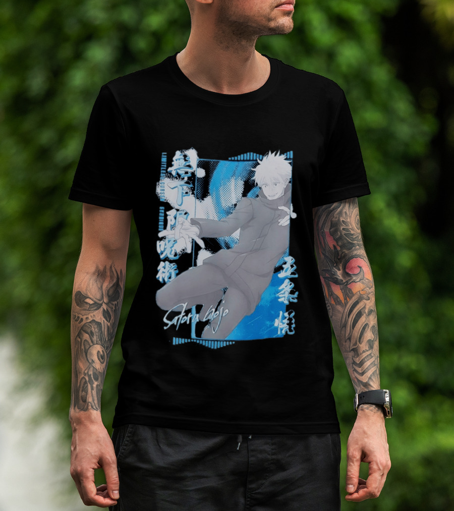 Jujutsu Kaisen Satoru Gojo Infinite Void Pose Sorcery Curse T-Shirt