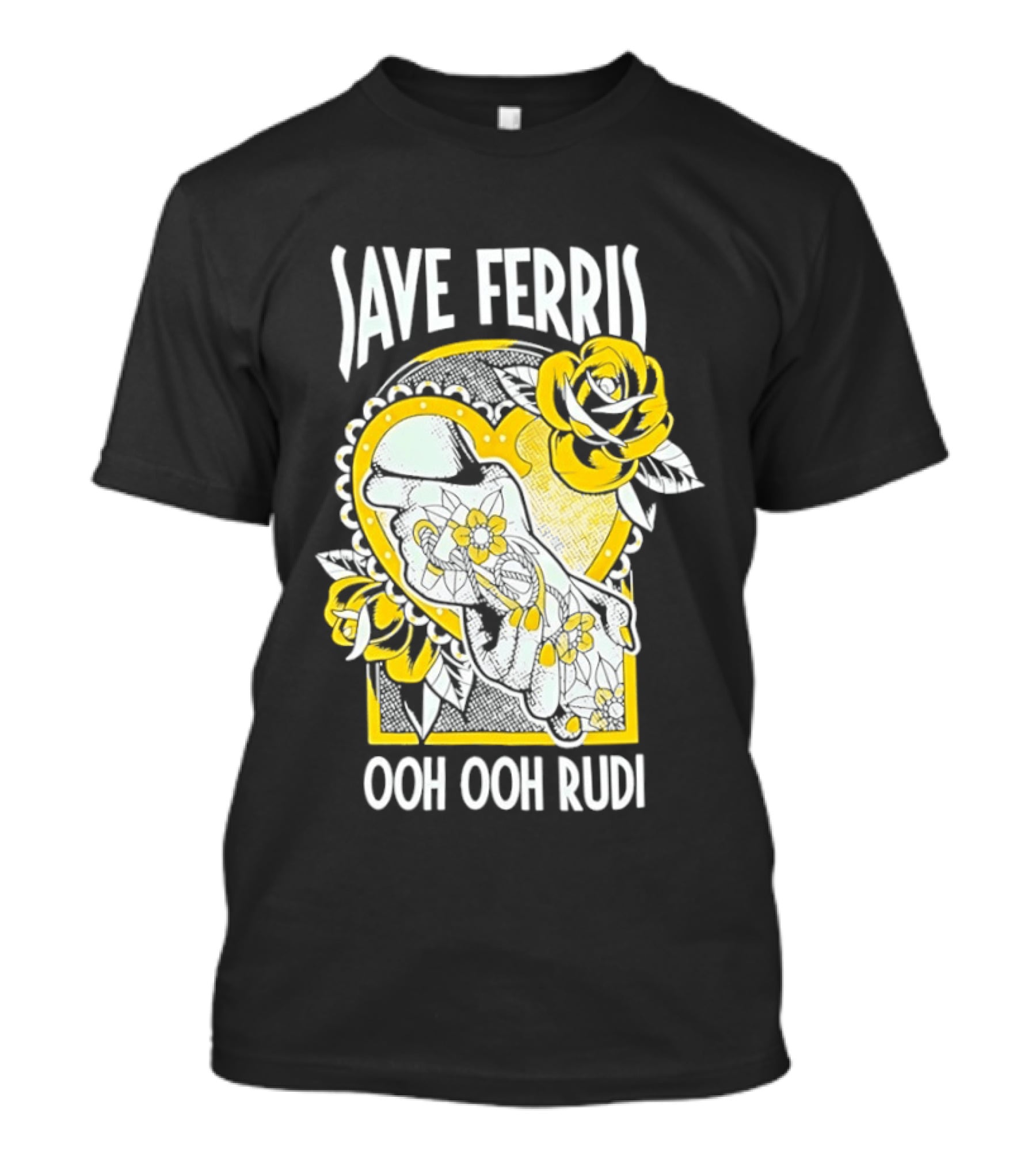 Save Ferris Ooh Ooh Rudi Rose T-Shirt