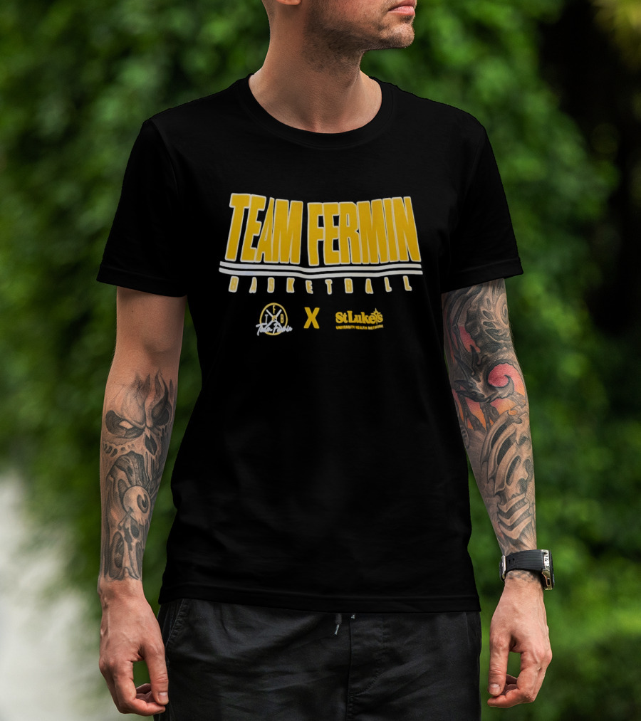 Team Fermin Basketball Collaboration St Luke's University Health Network T-Shirt