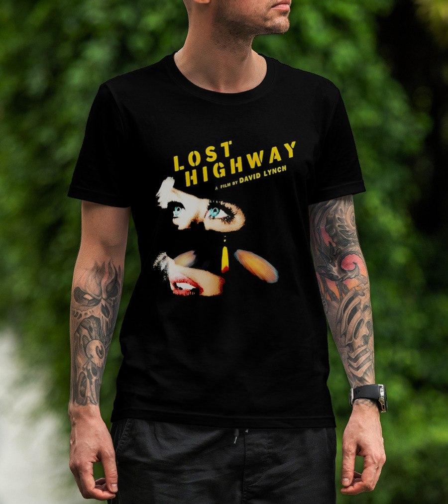 Lost Highway David Lynch Movie Surreal Elements Eyes Lips T-Shirt