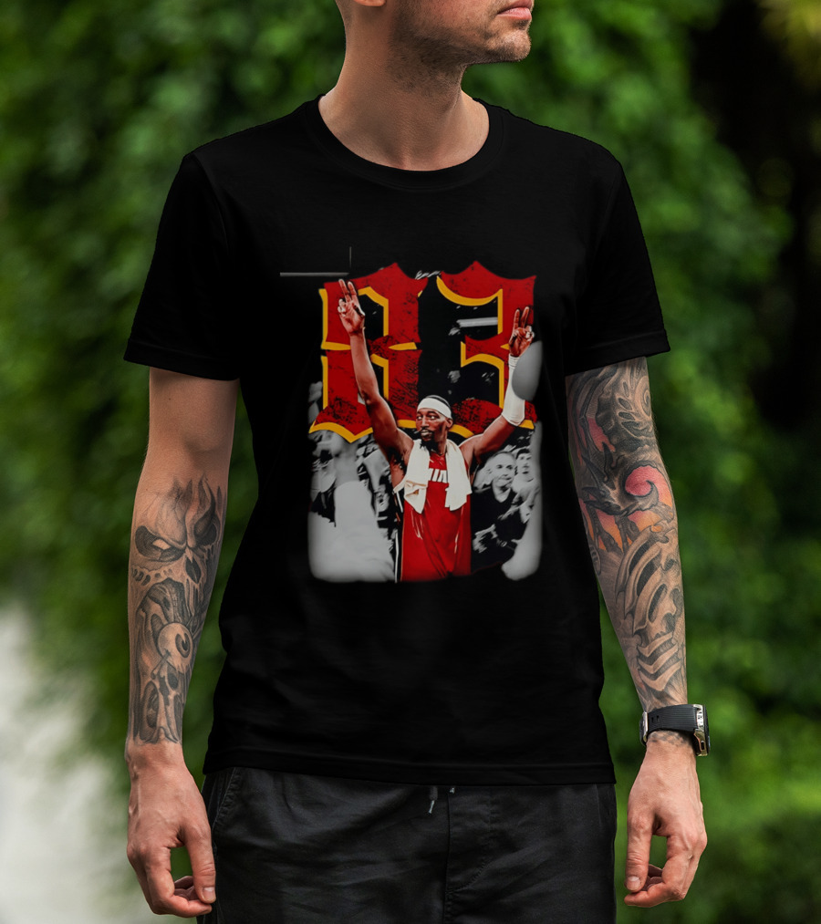 Miami Heat Bam Adebayo 13 Fan Collage T-Shirt