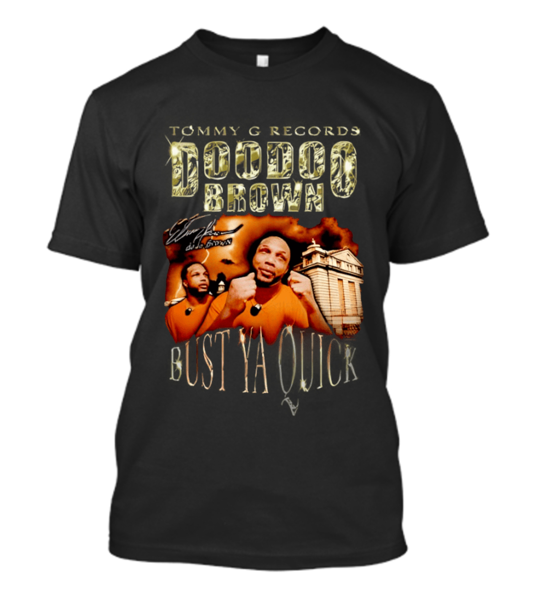 Tommy G Records Doo Doo Brown Bust Ya Quick T-Shirt