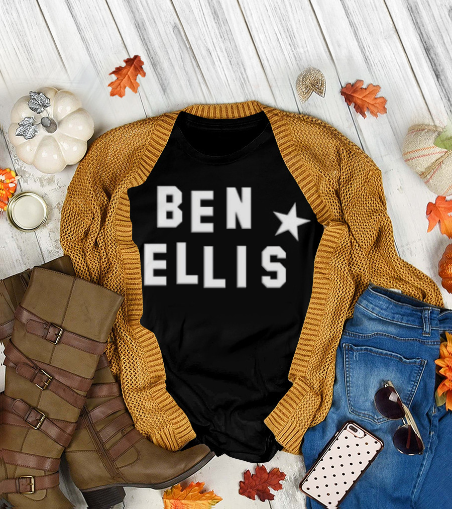 Ben Ellis Music No Longer In My Bedroom Tour 2025 Puff Print Star T-Shirt