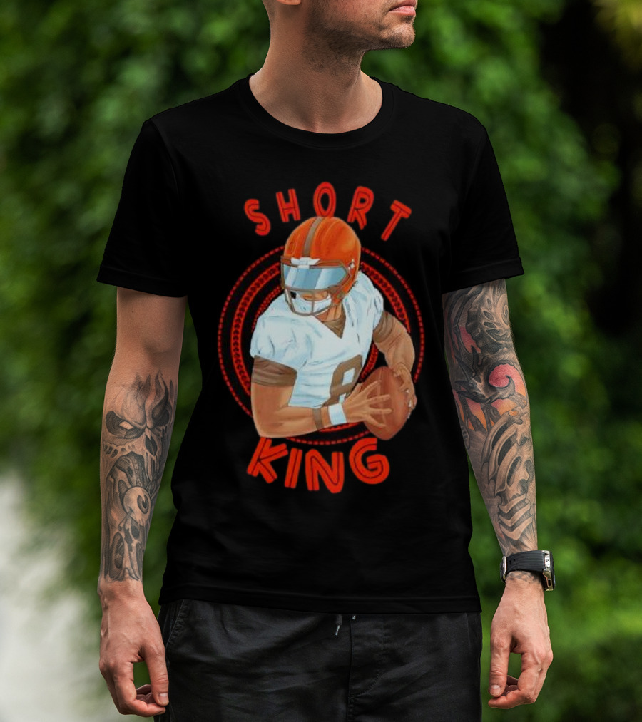 Cleveland Browns Short King Football Player Fan Favorite T-Shirt