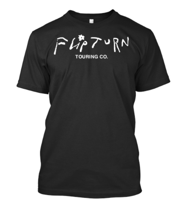 Flipturn Touring Co Retro Script Logo T-Shirt