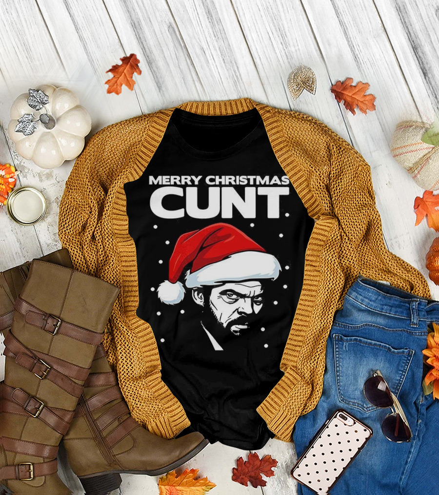 Merry Christmas Cunt Tyrion Lannister Santa Hat A Song of Ice and Fire T-Shirt