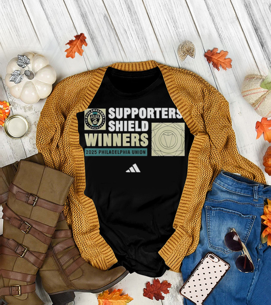 Supporters’ Shield Winners 2025 Philadelphia Union T-Shirt