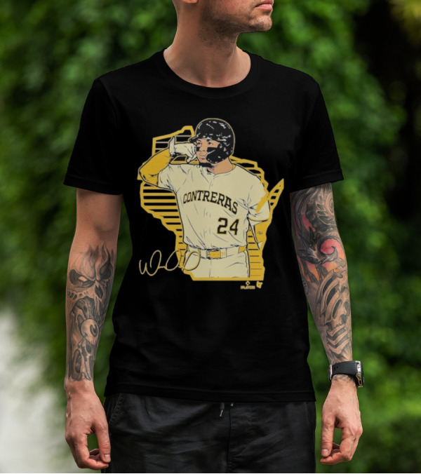 William Contreras Call The Pen 24 Baseball Art T-Shirt