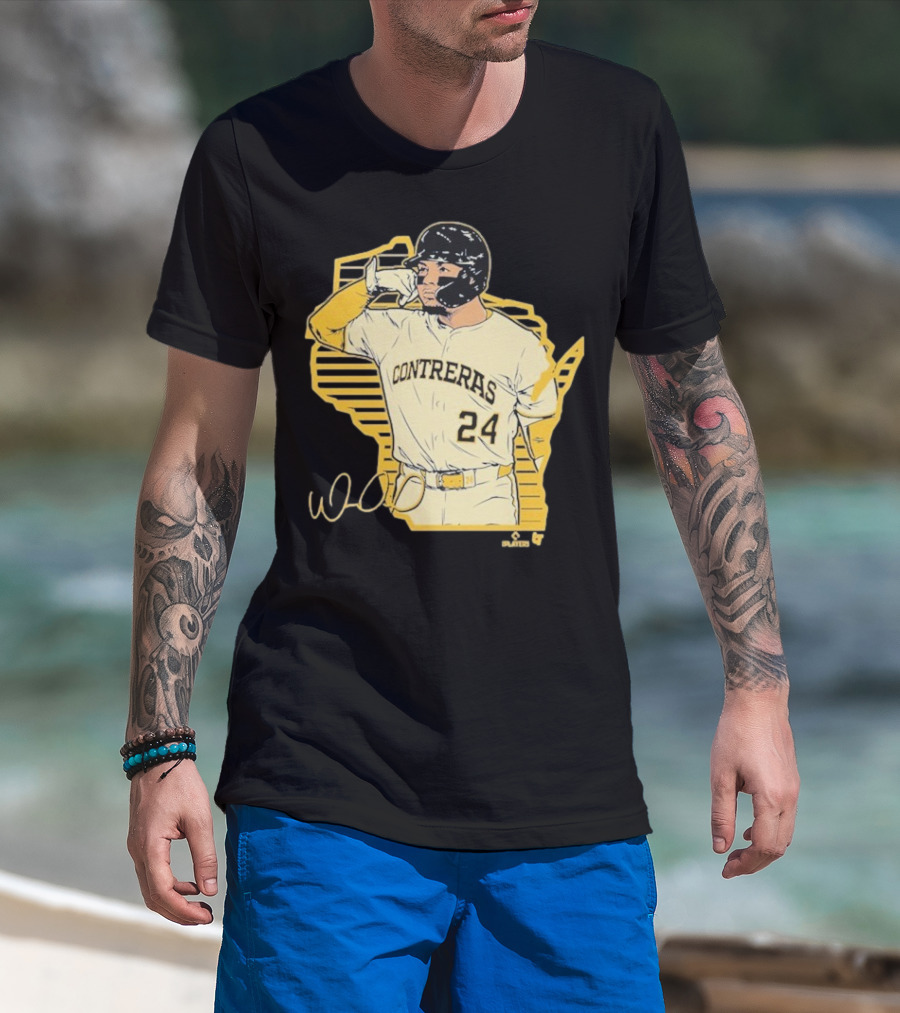 William Contreras Call The Pen 24 Baseball Art T-Shirt