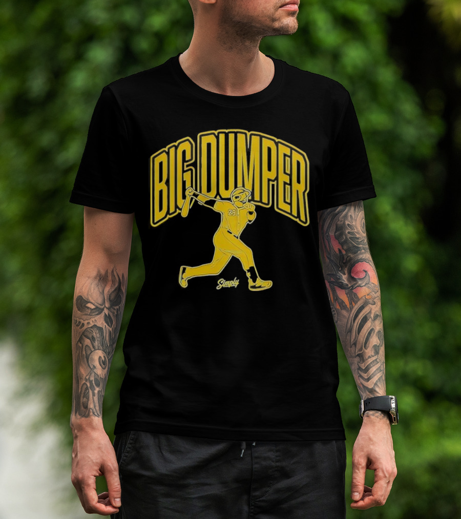 Big Dumper Baseball 29 Royal Characters T-Shirt