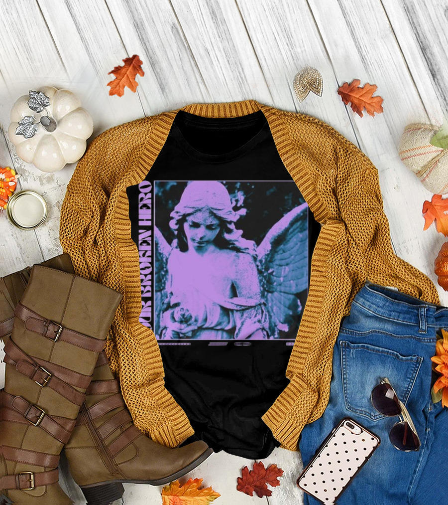 Your Broken Hero Emo’s Not Dead Angel T-Shirt