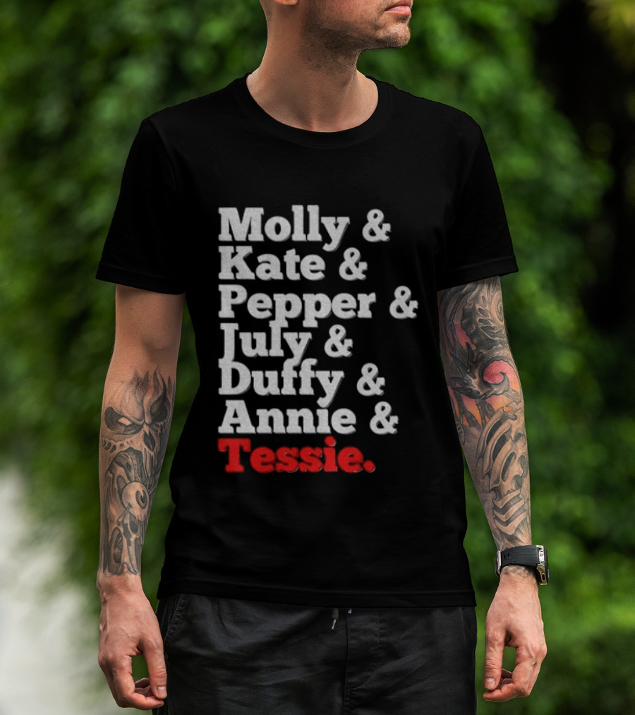 Molly Kate Pepper July Duffy Annie Tessie Musical Theatre Drama T-Shirt
