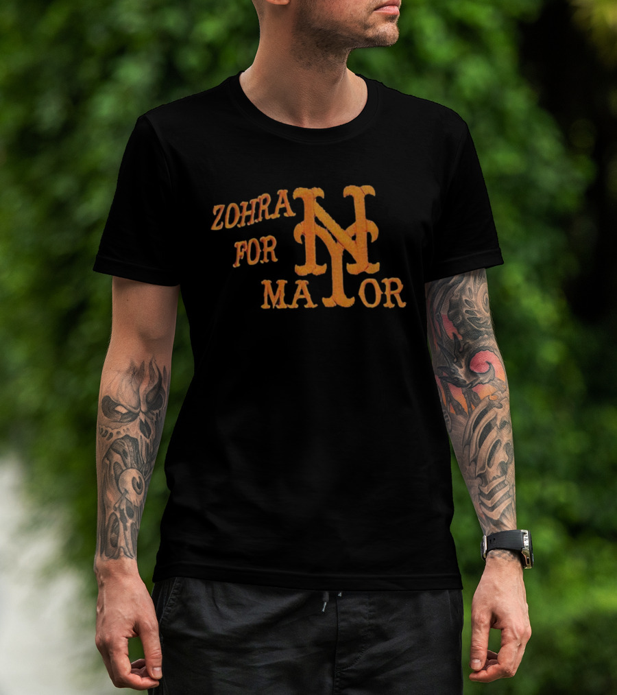 Zohran For Mayor NY✭Mets Style T-Shirt