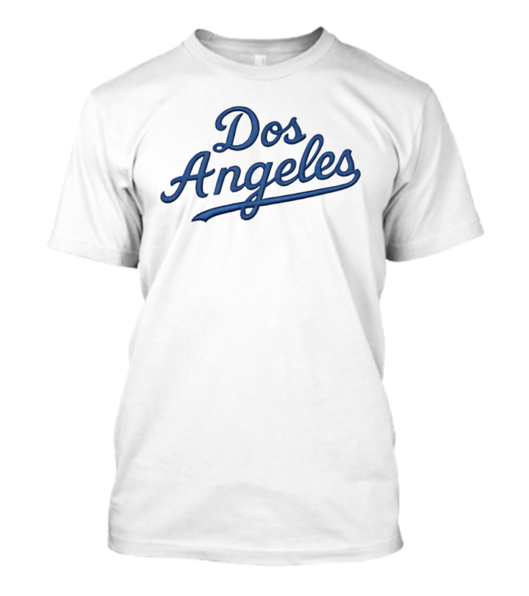 Dos Angeles Funny Los Angeles Dodgers Cultural Twist T-Shirt
