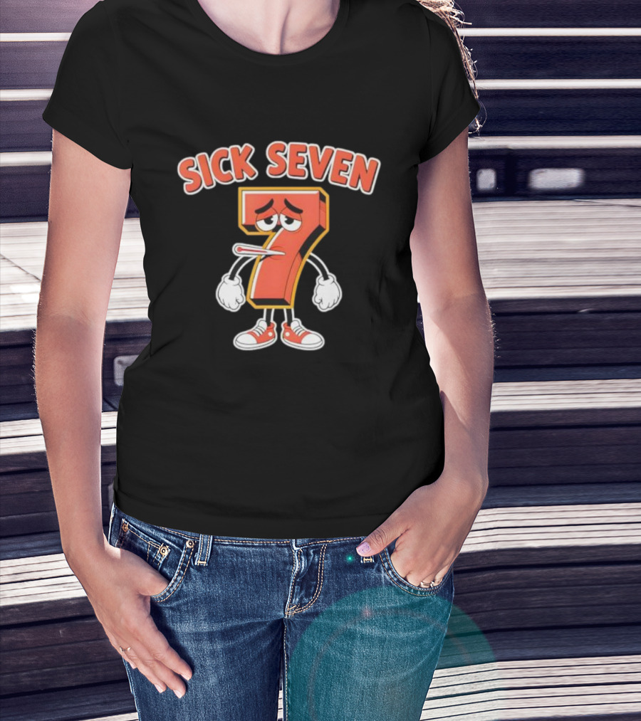 Sick Seven 67 Halloween Costume Fun Wordplay T-Shirt