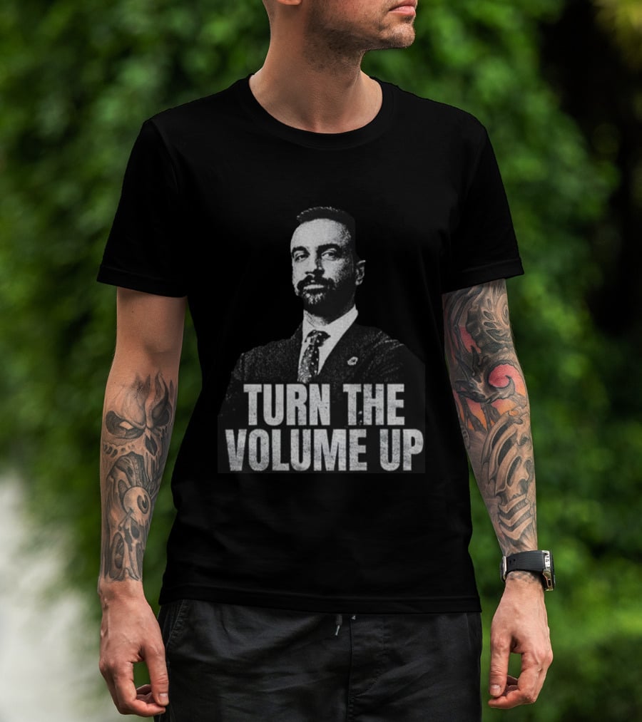 TURN THE VOLUME UP Zohran Mamdani NYC Political 2025 T-Shirt