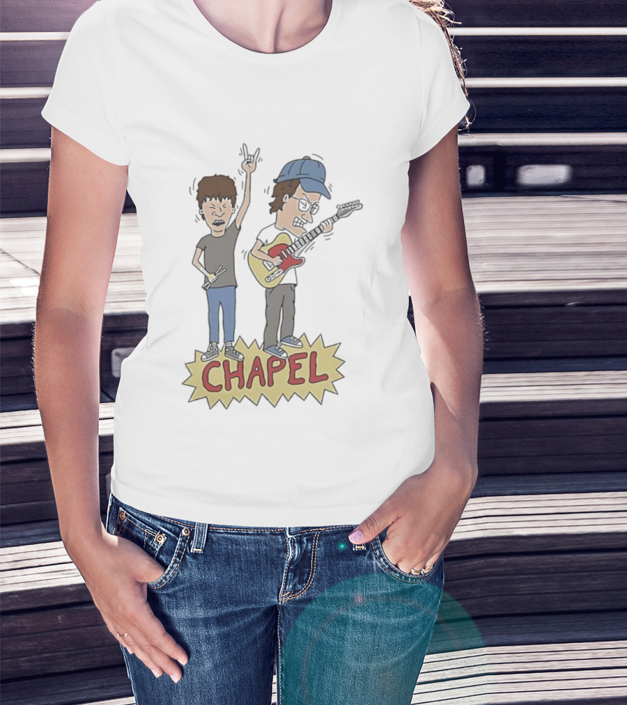 Beavis And Butt-Head Chapel Rock Duo Animation Series T-Shirt
