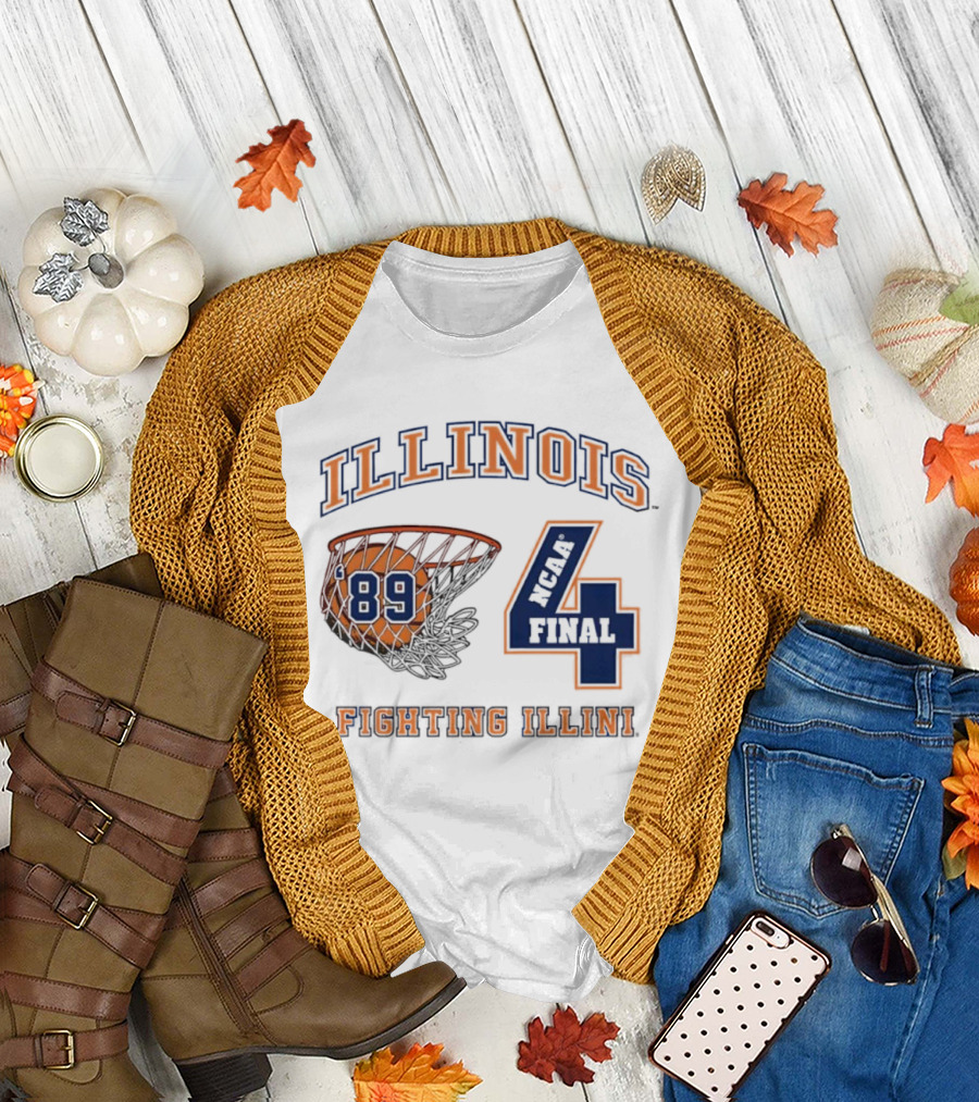 Illinois Fighting Illini Vintage ’89 Final Four T-Shirt