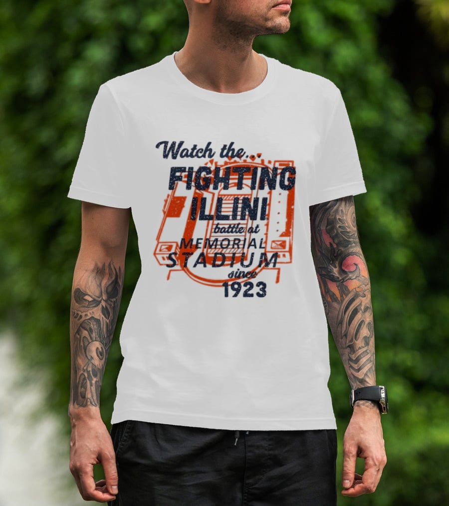 The Fighting Illini Memorial Stadium Since 1923 T-Shirt