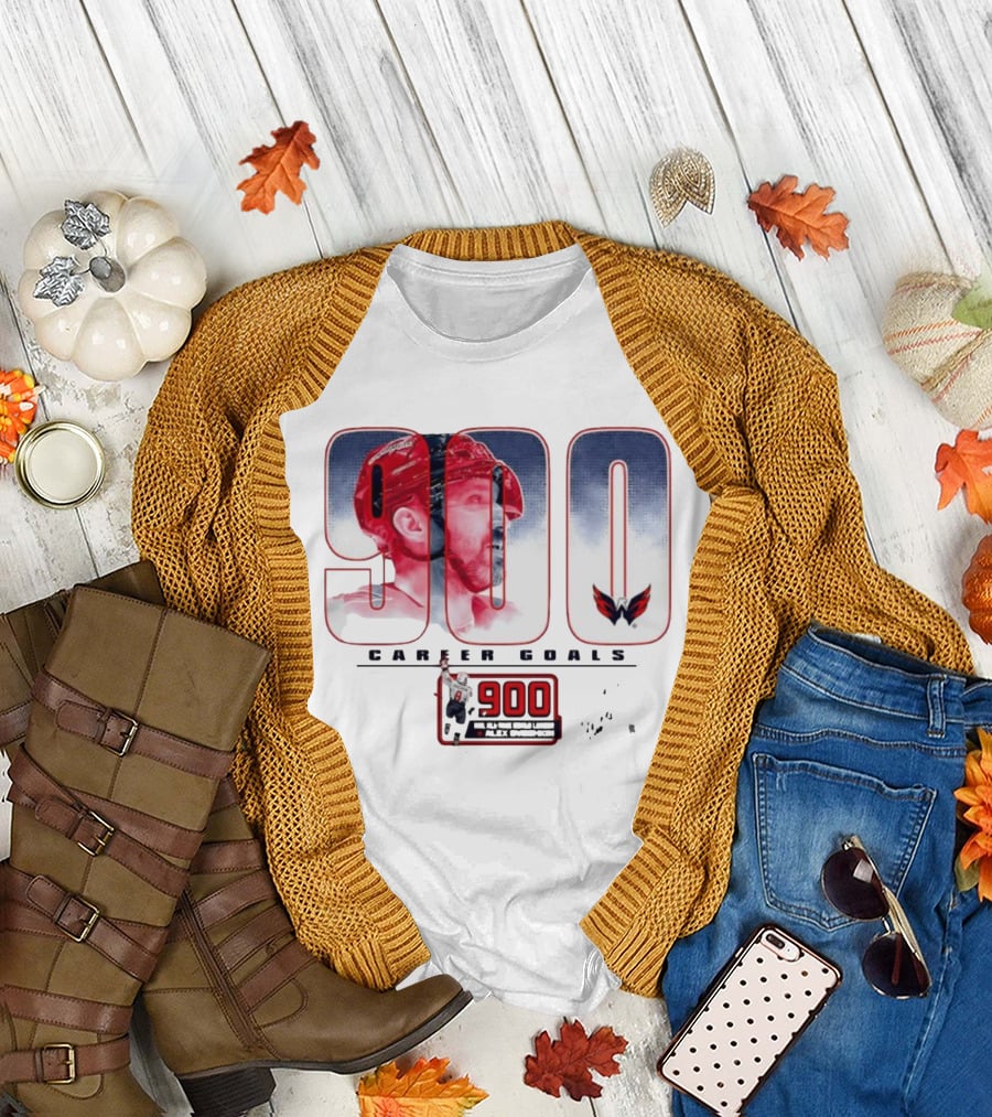 Washington Capitals Alexander Ovechkin 900 Career Goals T-Shirt
