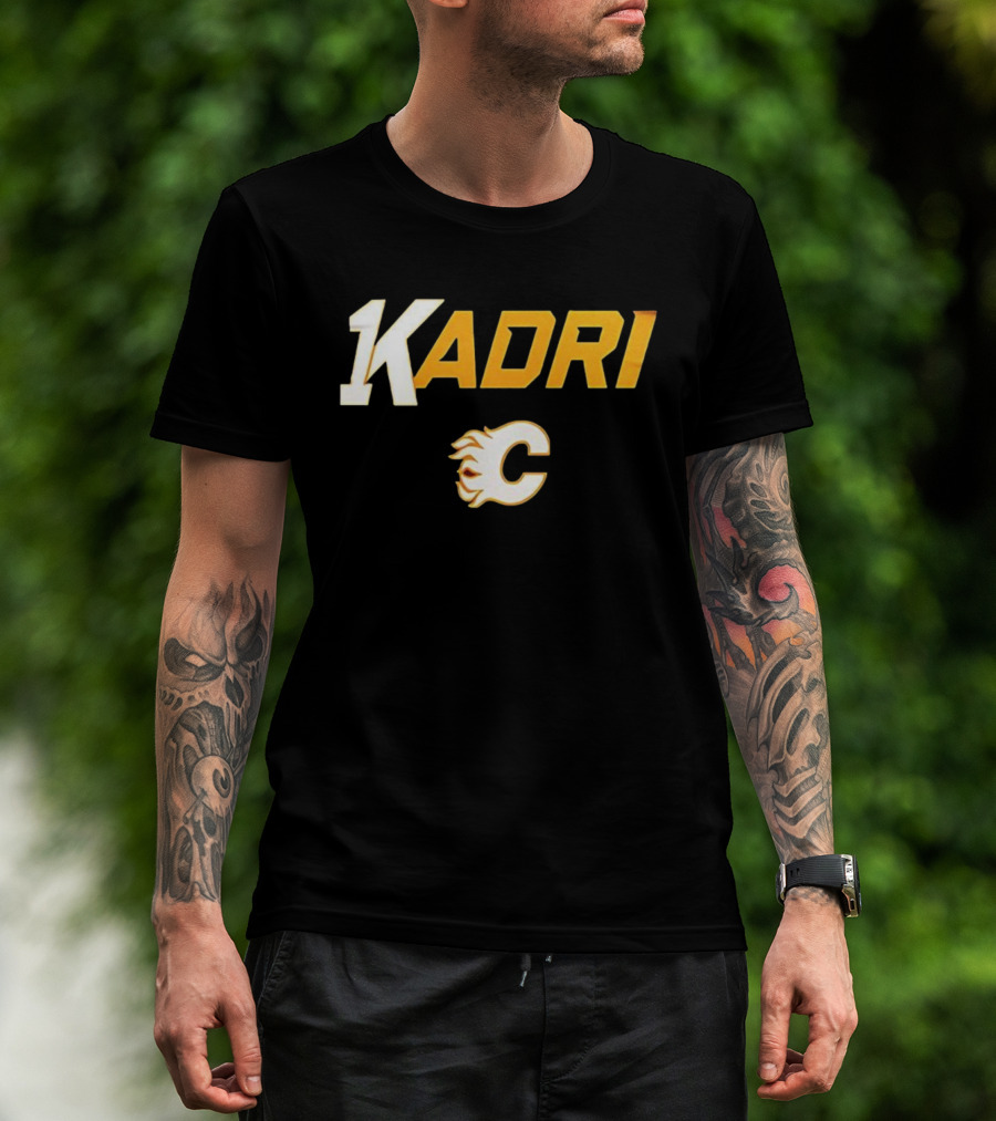 Calgary Flames Kadri 1000th NHL Game 2025 T-Shirt