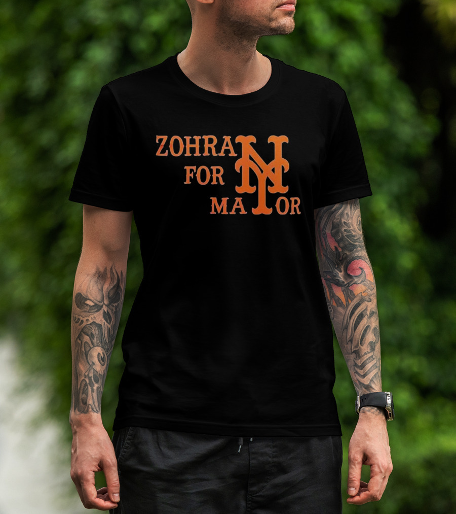 Zohran For Mayor New York Mets NY T-Shirt