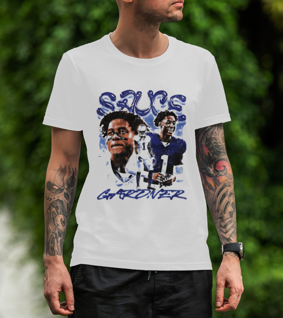 Sauce Gardner Indianapolis Colts NFL Vintage Style T-Shirt