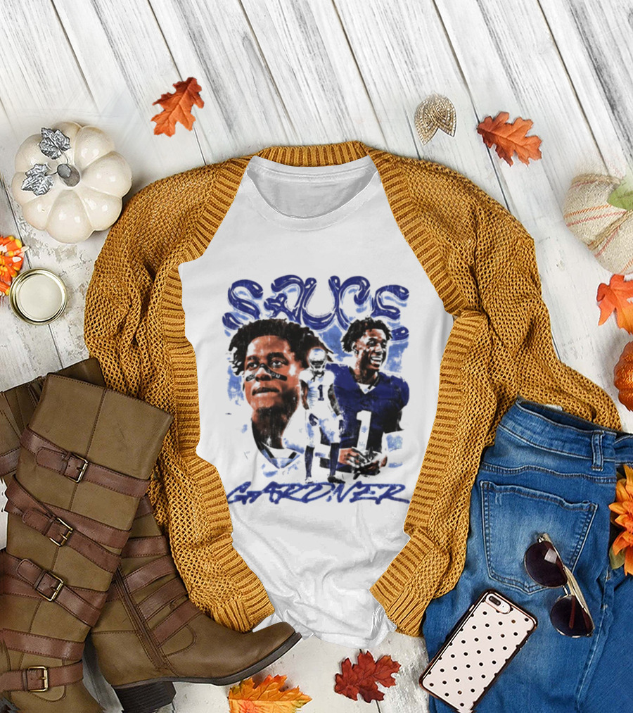 Sauce Gardner Indianapolis Colts NFL Vintage Style T-Shirt
