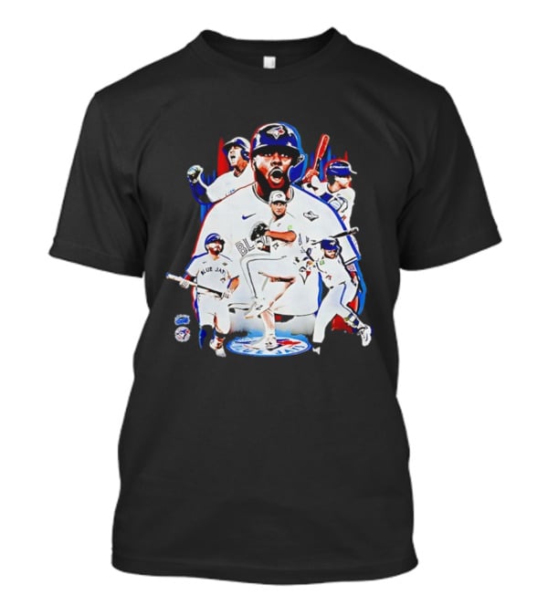 Toronto Blue Jays Baseball Players 2025 MLB Team Nike T-Shirt