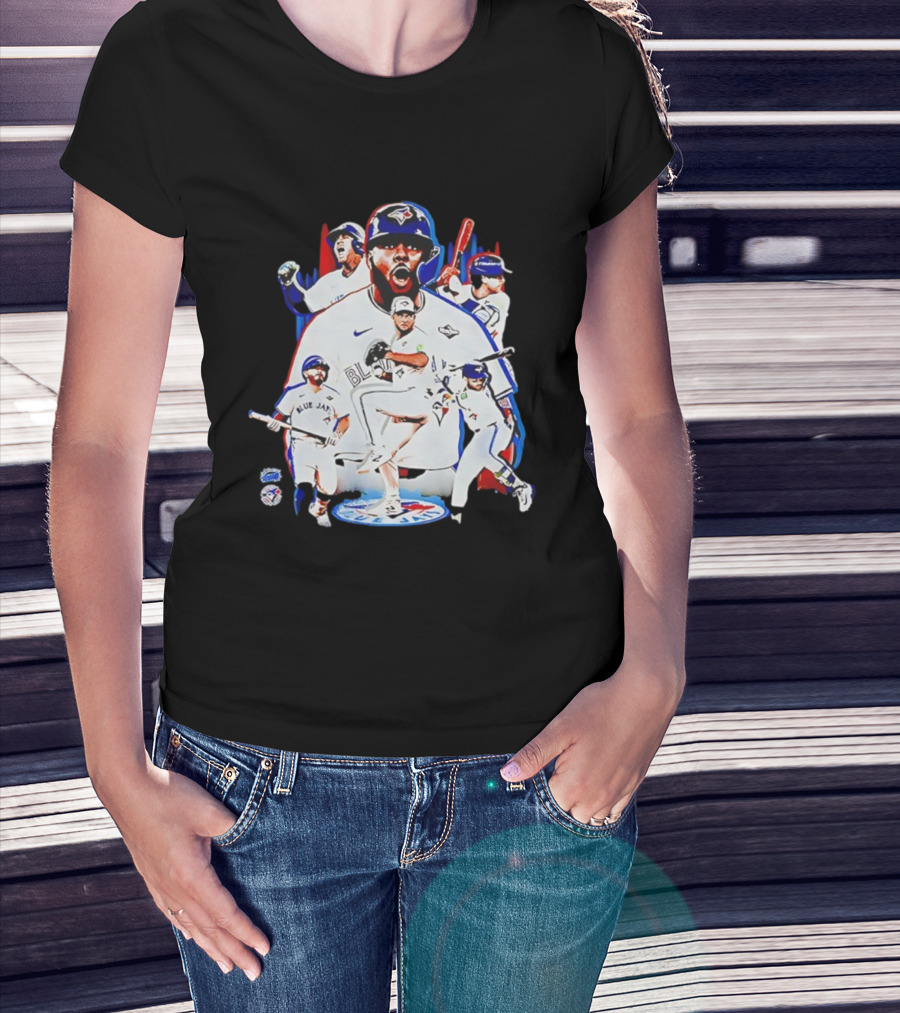Toronto Blue Jays Baseball Players 2025 MLB Team Nike T-Shirt