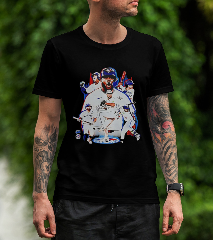 Toronto Blue Jays Baseball Players 2025 MLB Team Nike T-Shirt