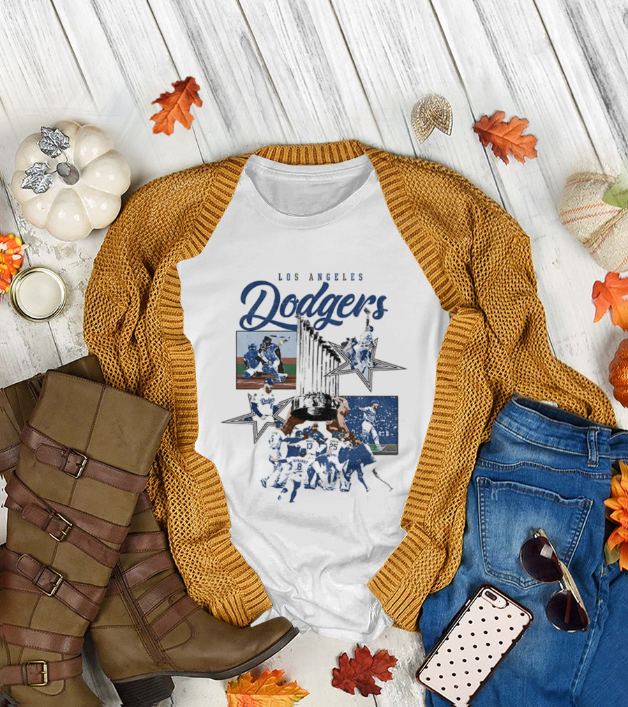 Los Angeles Dodgers World Series Champions 2025 MLB Baseball T-Shirt