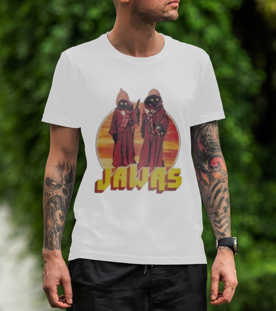 Star Wars A New Hope Jawas Sunset Scene T-Shirt
