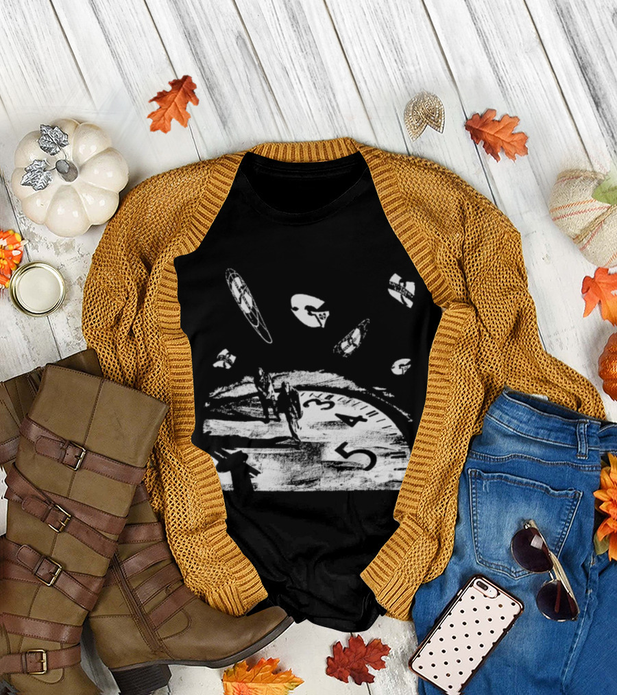Gza Liquid Swords Chess Vintage Comic Style T-Shirt