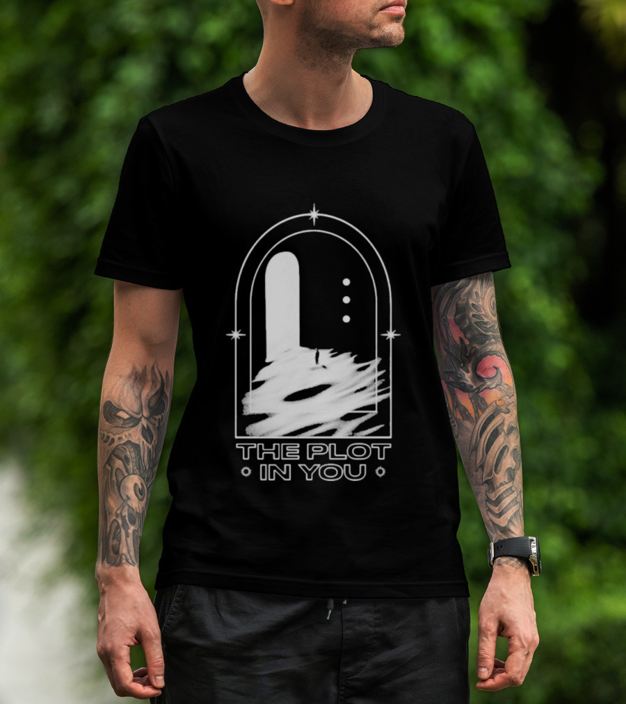 The Plot In You Gate Archway Symbol With Stars T-Shirt