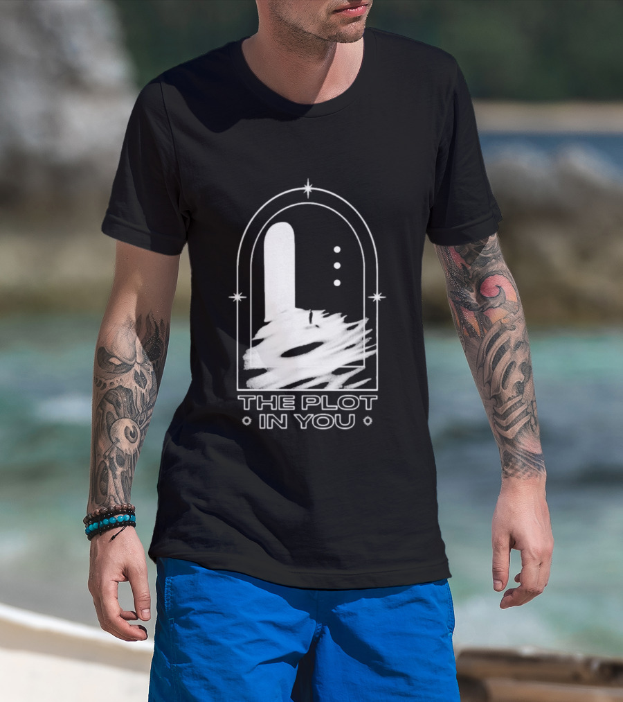 The Plot In You Gate Archway Symbol With Stars T-Shirt