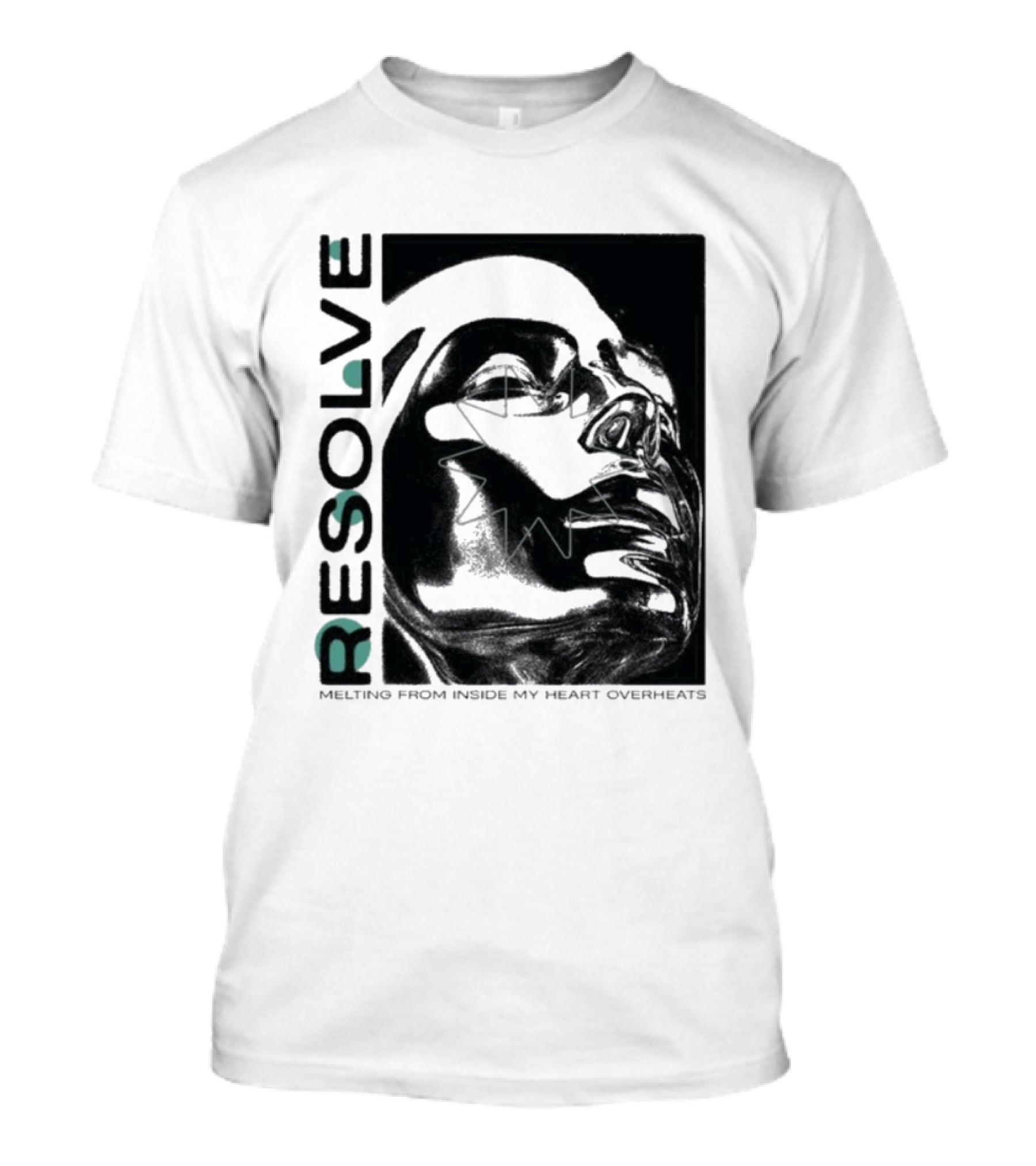 Resolve Melting From Inside My Heart Overheats Mannequin T-Shirt